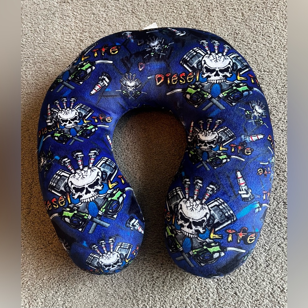 Diesel Life Neck Pillow